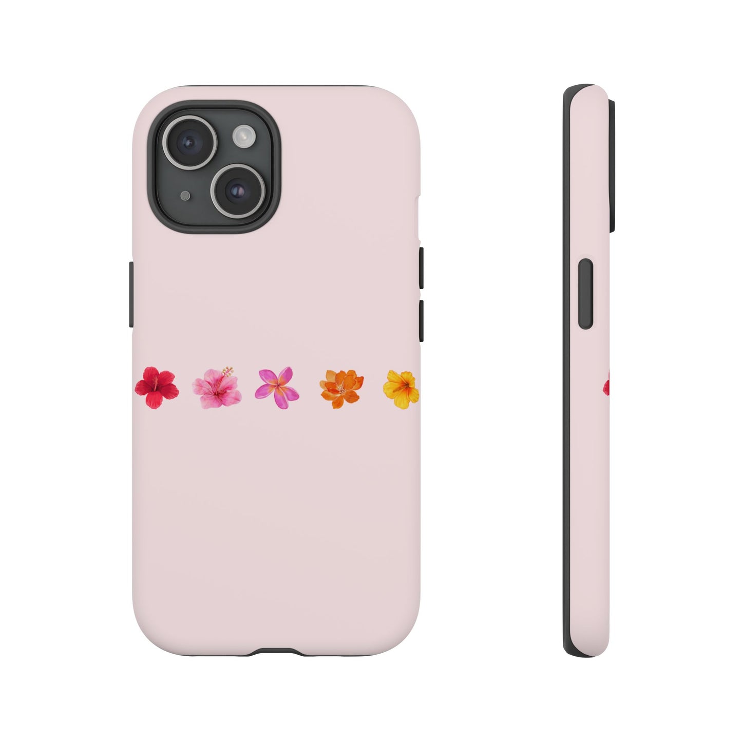 iPHONE Flower-Patterned Phone Case l Tough Cases for Women