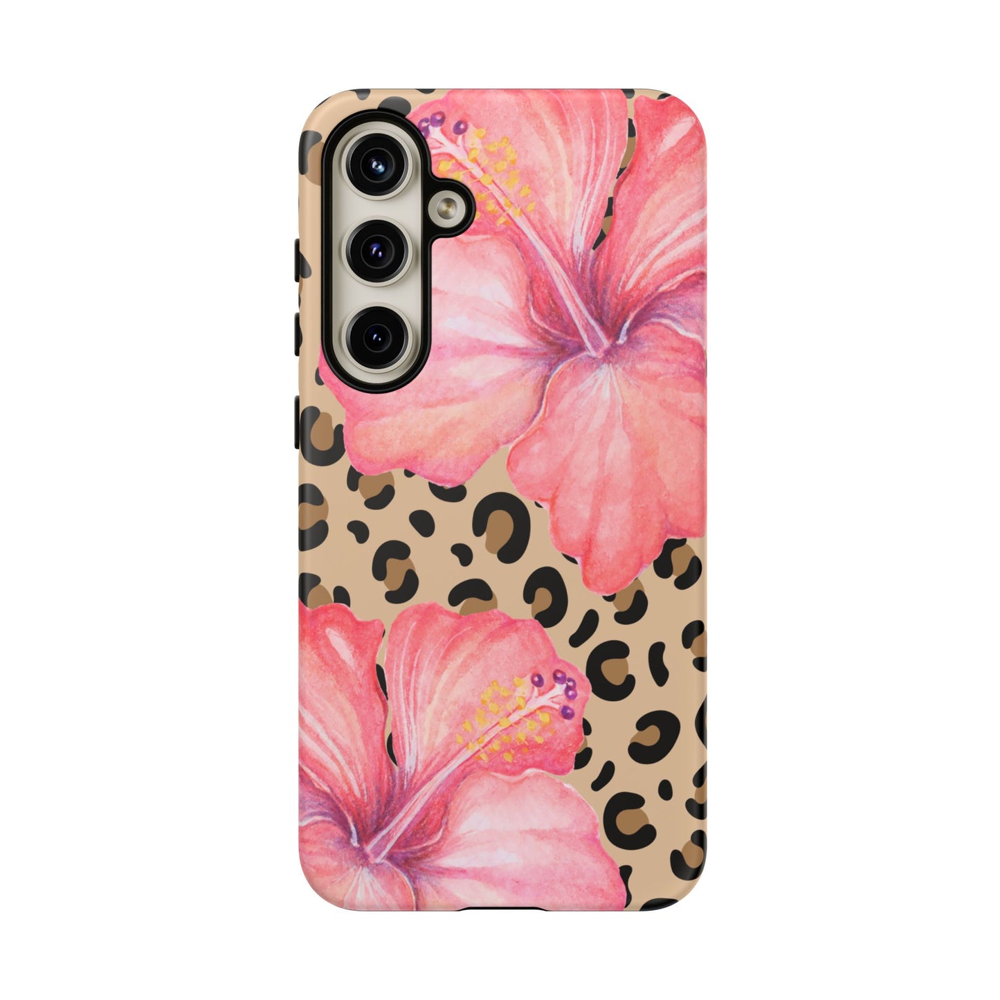 Leopard and Hibiscus SAMSUNG Tough Cases l Perfect for the Summer