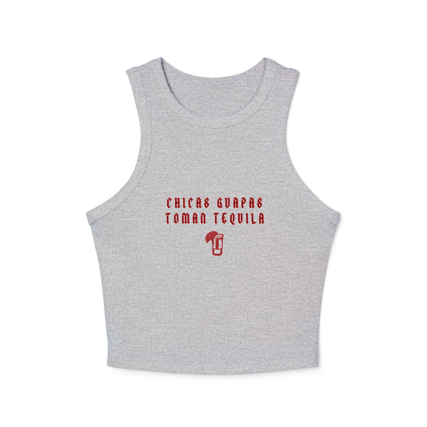 Chicas Guapas Toman Tequila - Camiseta Sin Mangas de Carreras