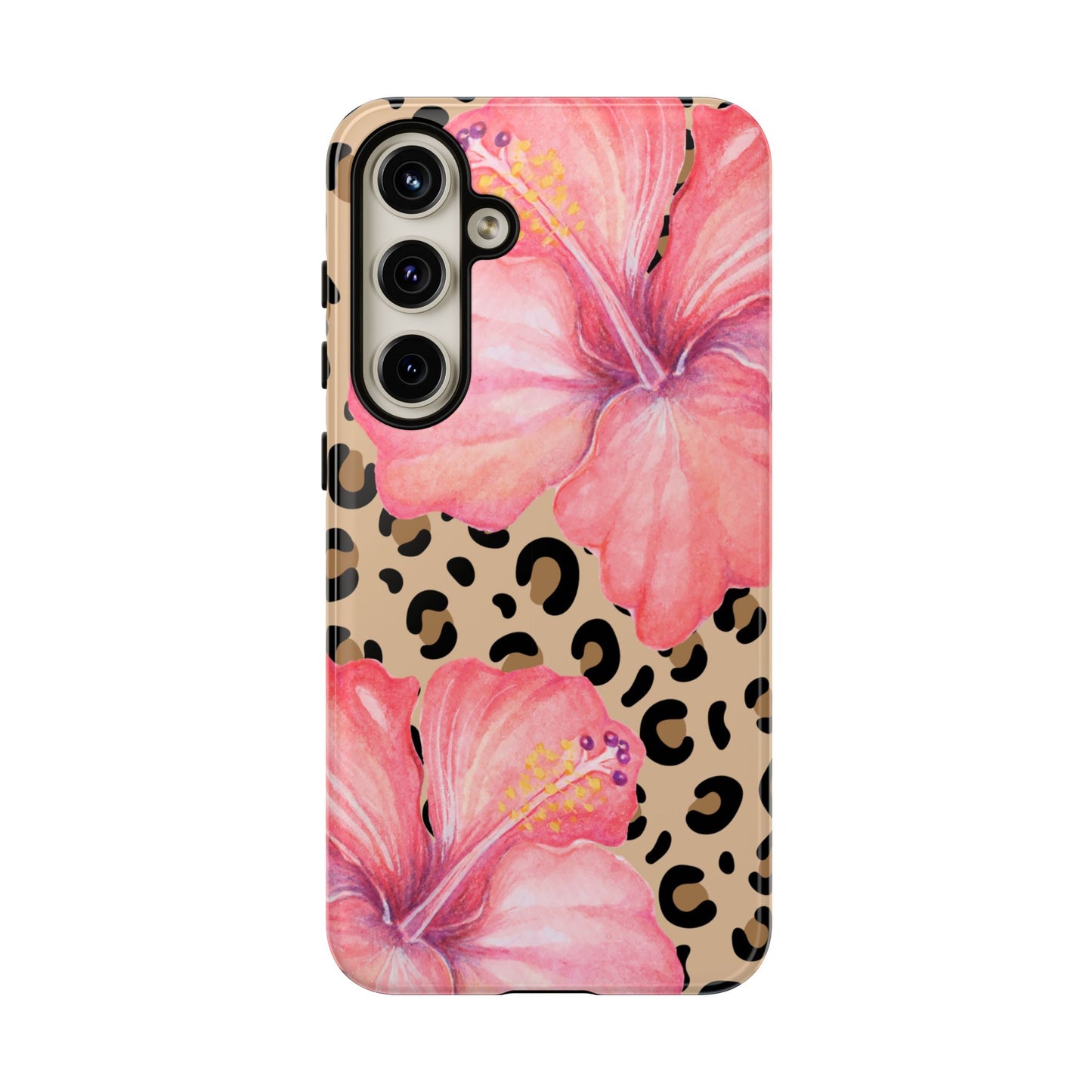 Leopard and Hibiscus SAMSUNG Tough Cases l Perfect for the Summer