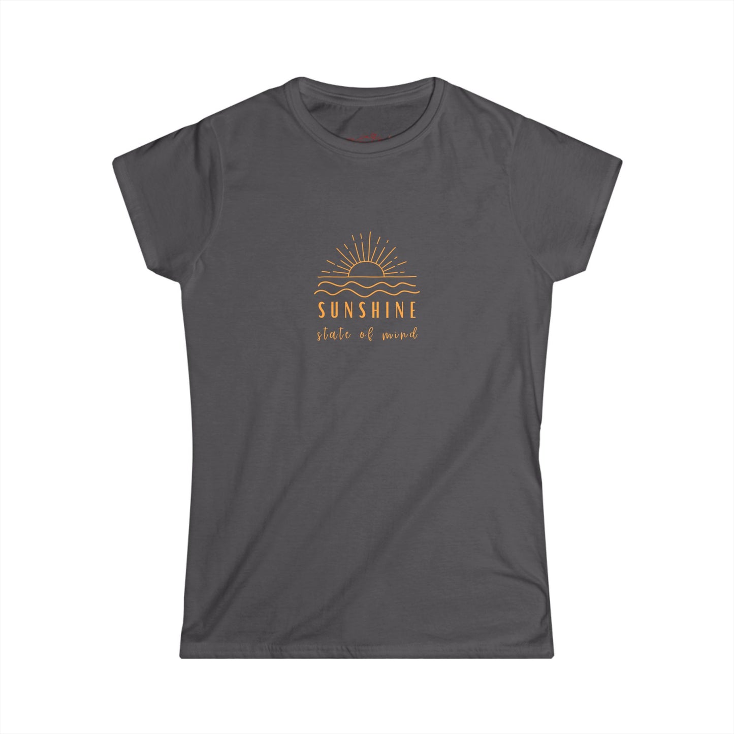 Sunshine Women's Softstyle Tee - Bright and Cheerful Top for Summer Days