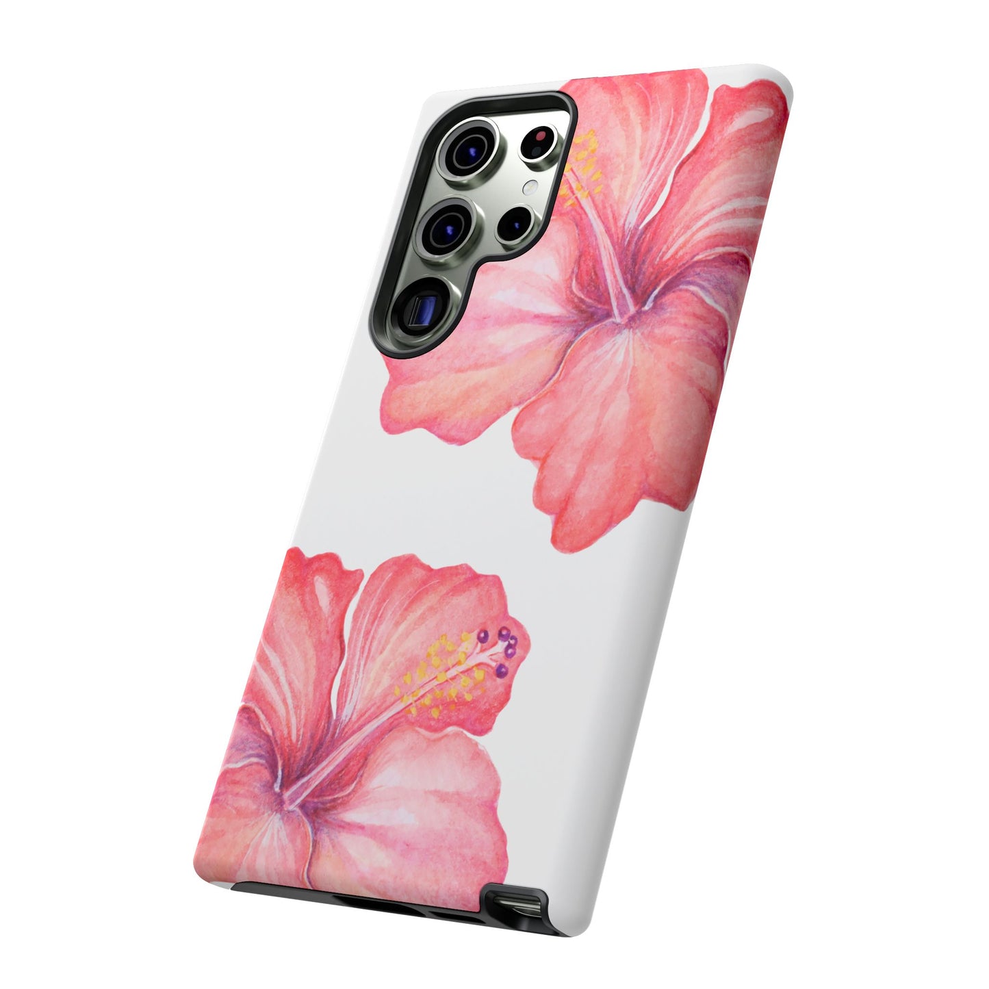 SAMSUNG Hibiscus Tough Case l Summer Vibe Mobile Case