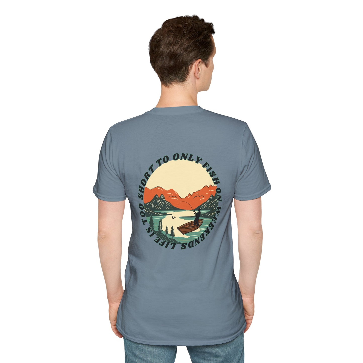 Nature Lover’s Fishing T-Shirt - Perfect for Outdoor Adventures, Gift for Fishermen, Eco-Friendly Tee, Camping Apparel, Great for Dad