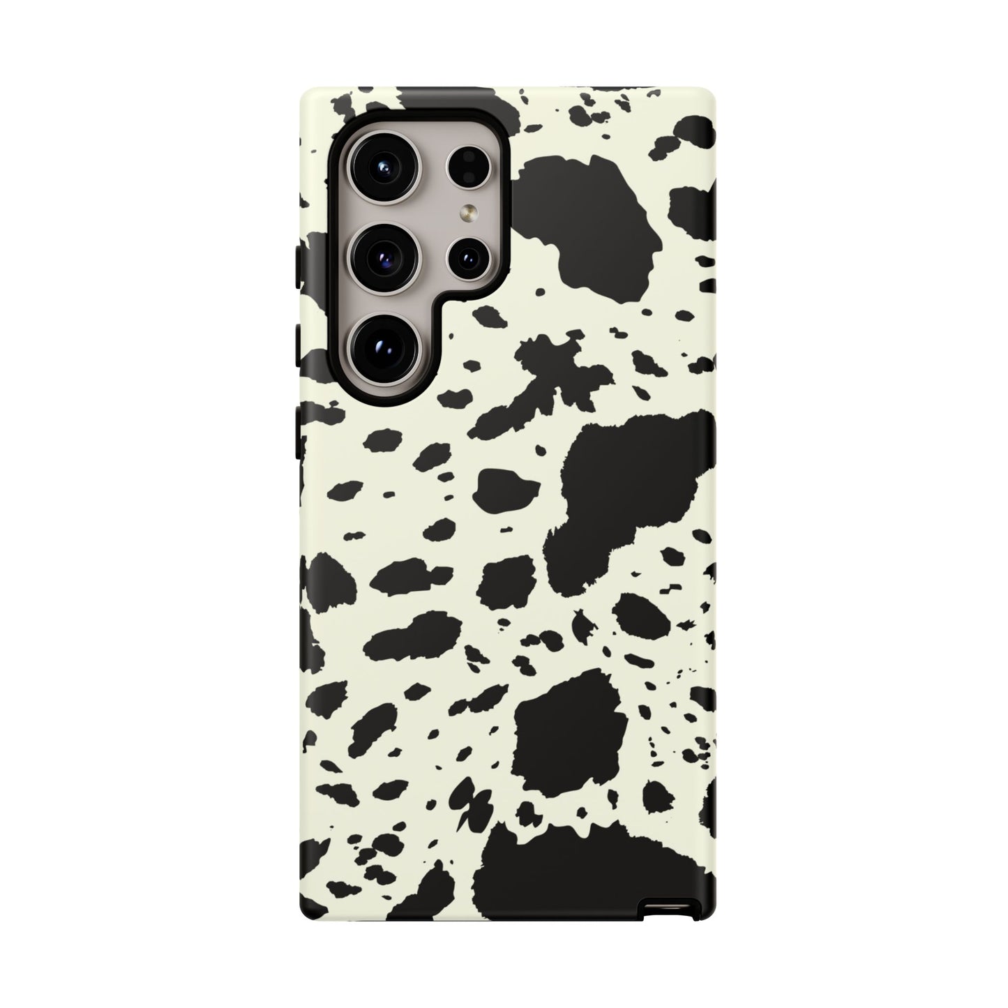 SAMSUNG Cow Print Tough Phone Cases l Durable Protection