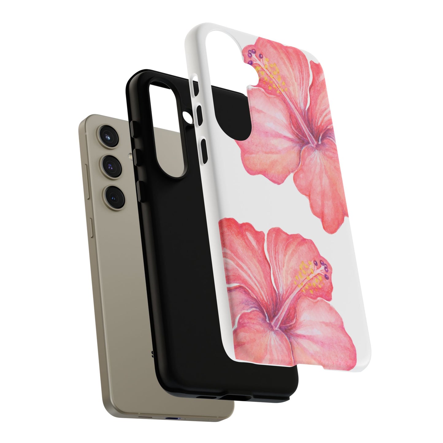 SAMSUNG Hibiscus Tough Case l Summer Vibe Mobile Case