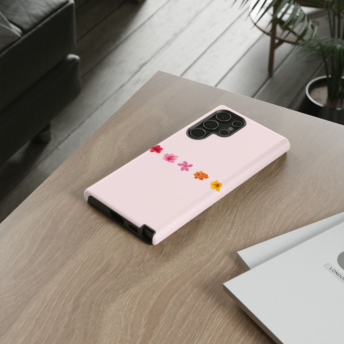 SAMSUNG Flower-Patterned Phone Case l Tough Cases for Women