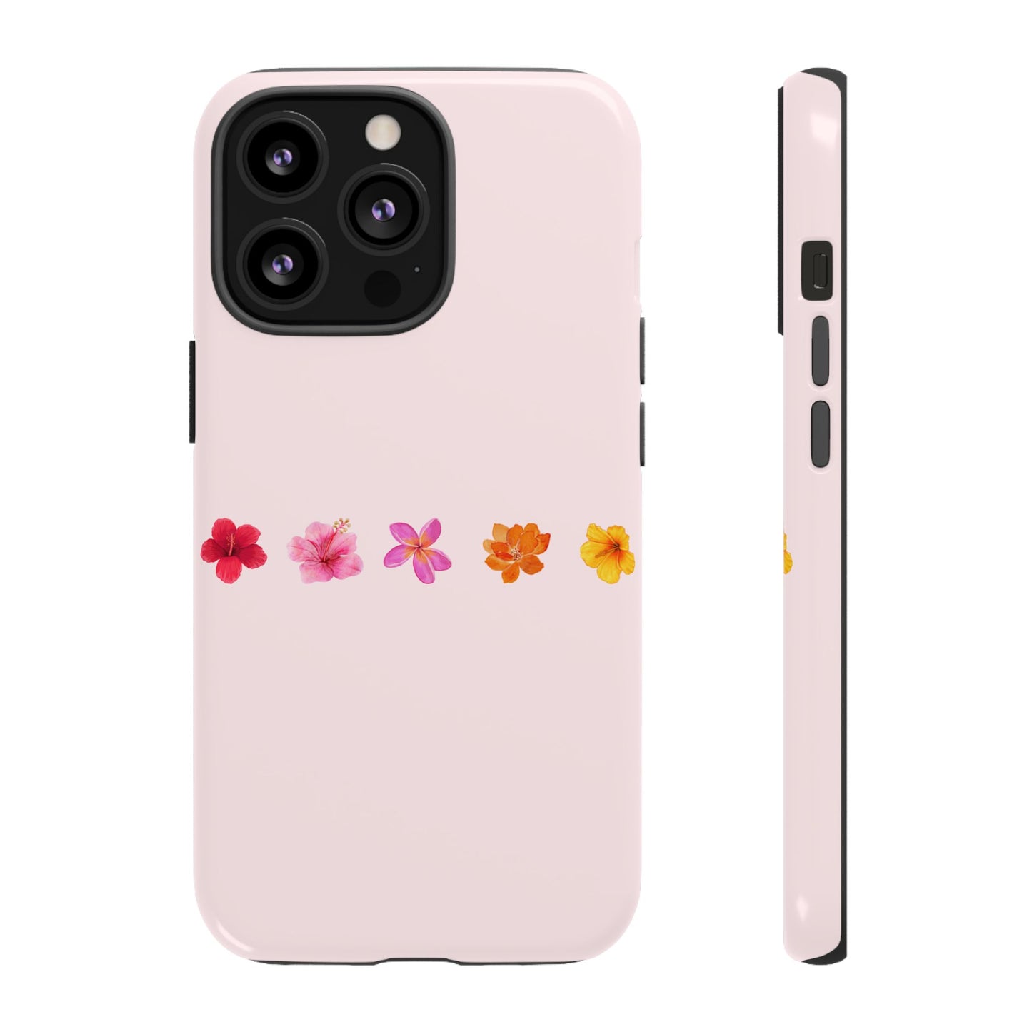 iPHONE Flower-Patterned Phone Case l Tough Cases for Women