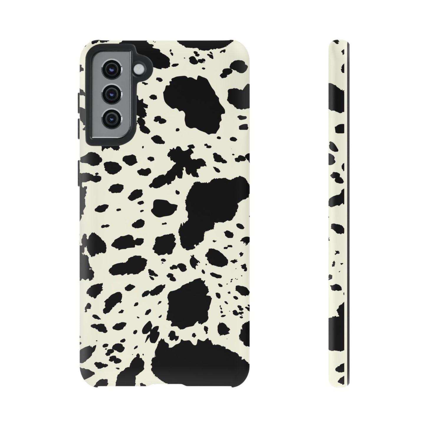 SAMSUNG Cow Print Tough Phone Cases l Durable Protection