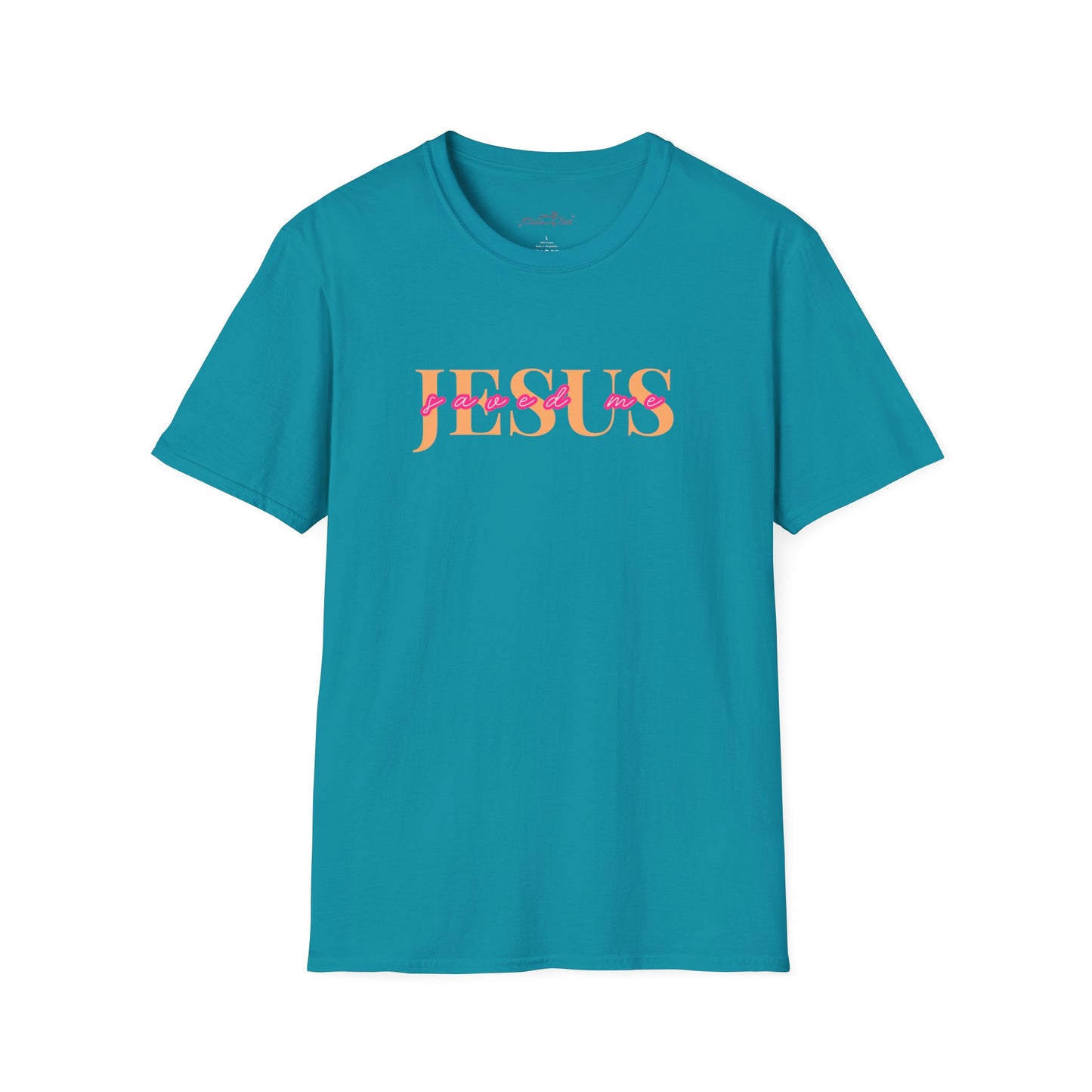 "Jesus Saved Me" - Soft Style T-Shirt l Perfect for Everyday Wear