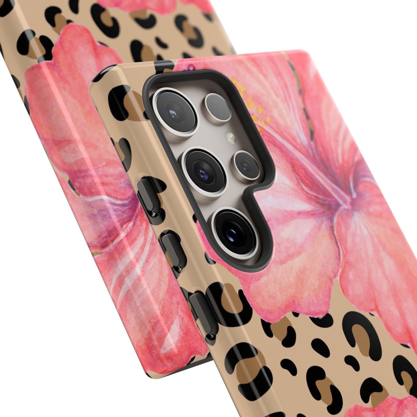Leopard and Hibiscus SAMSUNG Tough Cases l Perfect for the Summer