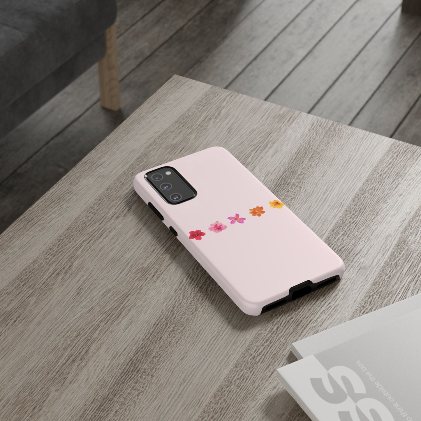 SAMSUNG Flower-Patterned Phone Case l Tough Cases for Women