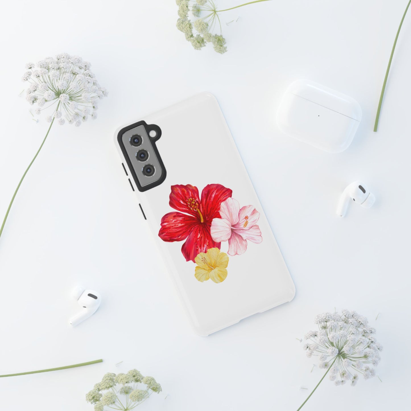SAMSUNG Hibiscus Tough Cases l Tropical Vibe