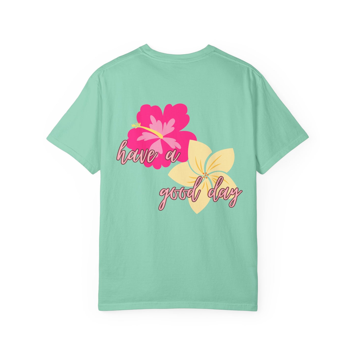 T-Shirt with Floral Print l Cheery Apparel for Summer, Casual Style