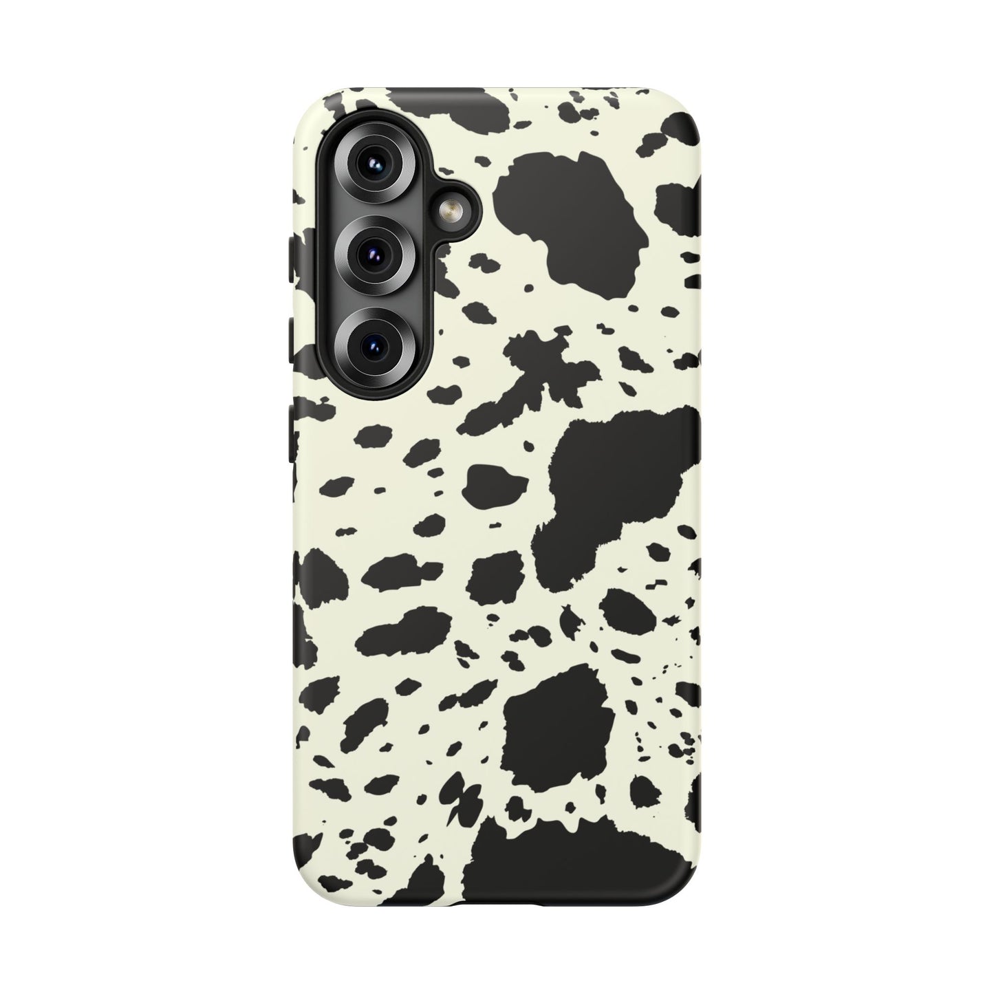 SAMSUNG Cow Print Tough Phone Cases l Durable Protection