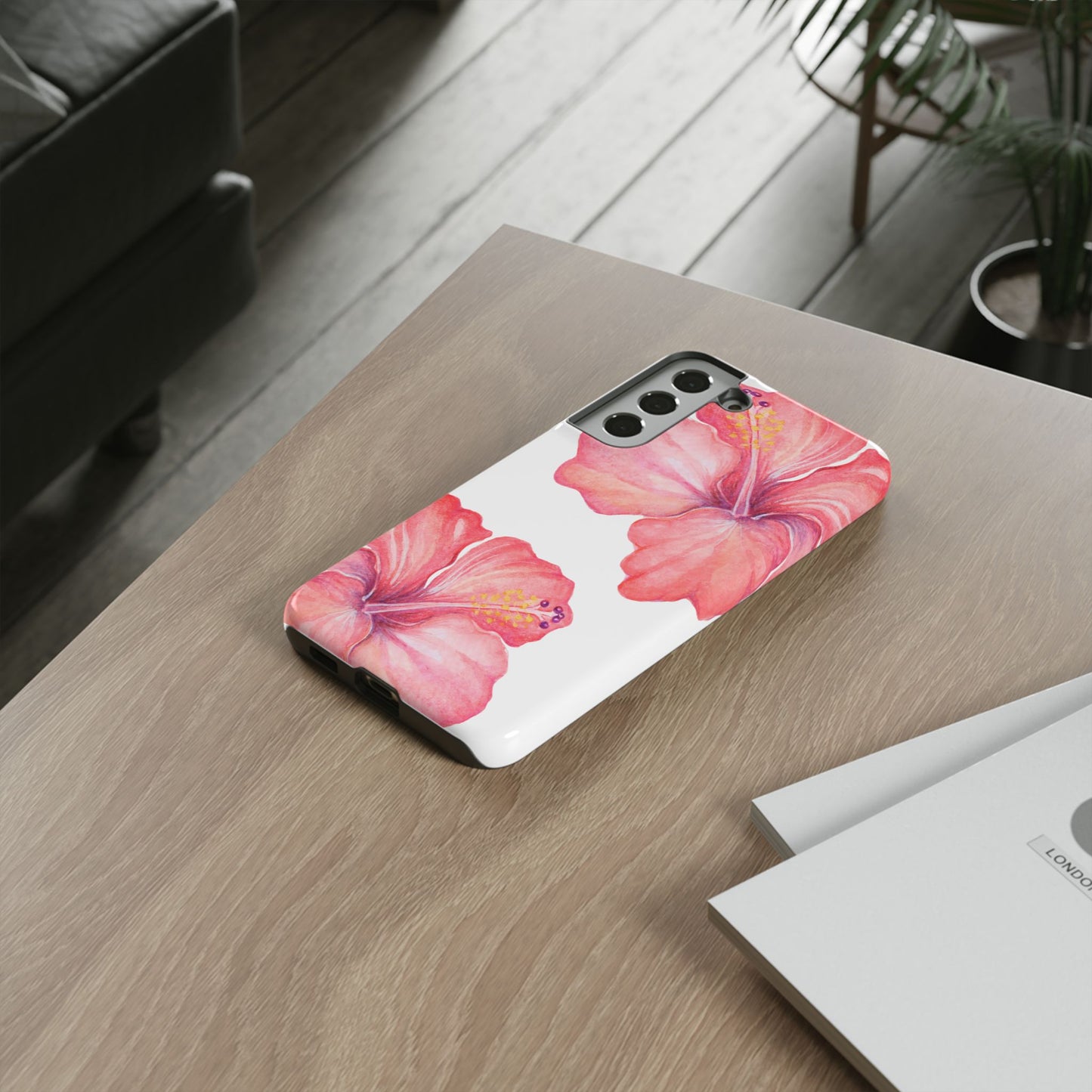 SAMSUNG Hibiscus Tough Case l Summer Vibe Mobile Case