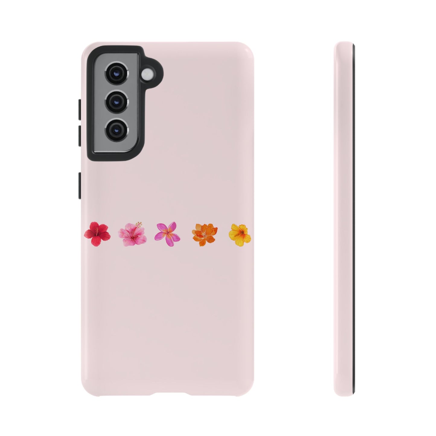 SAMSUNG Flower-Patterned Phone Case l Tough Cases for Women