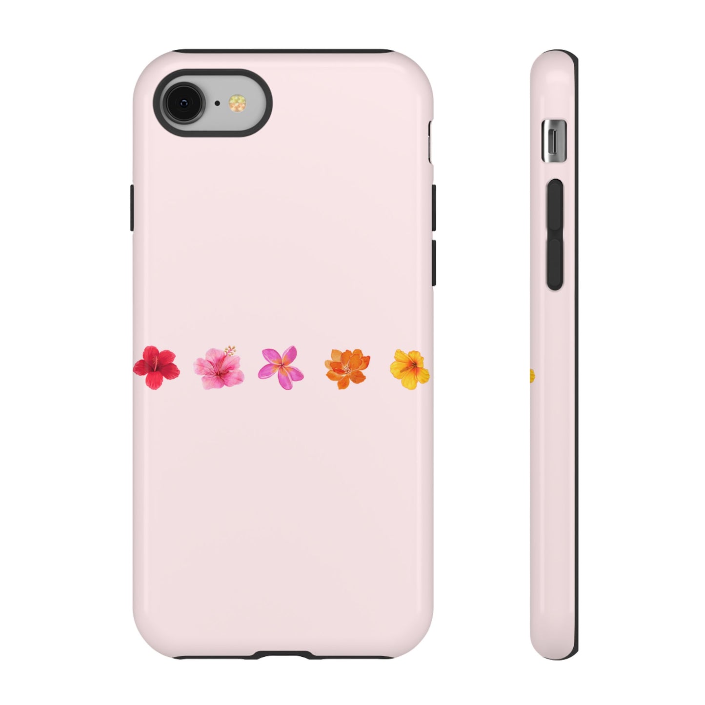 iPHONE Flower-Patterned Phone Case l Tough Cases for Women