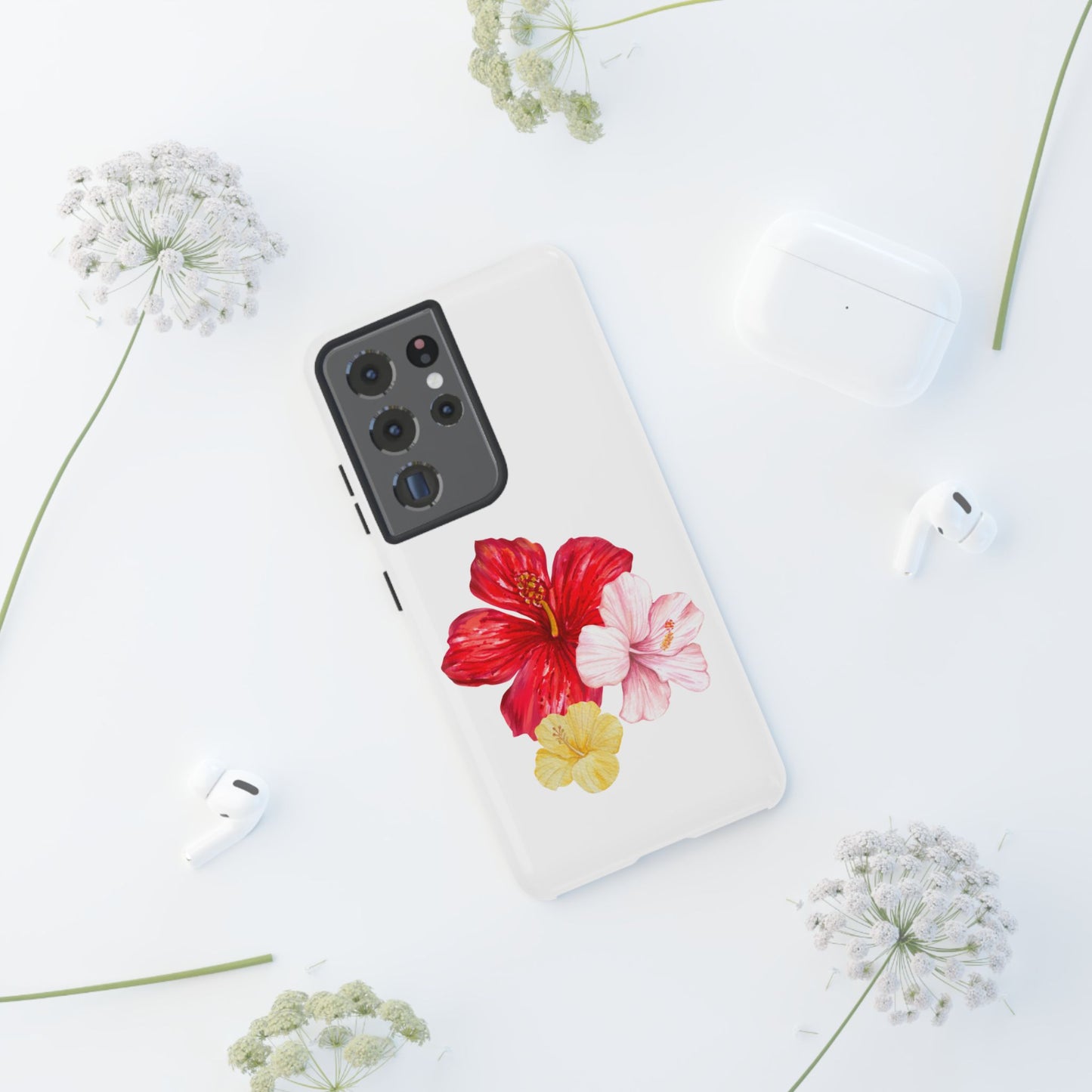 SAMSUNG Hibiscus Tough Cases l Tropical Vibe