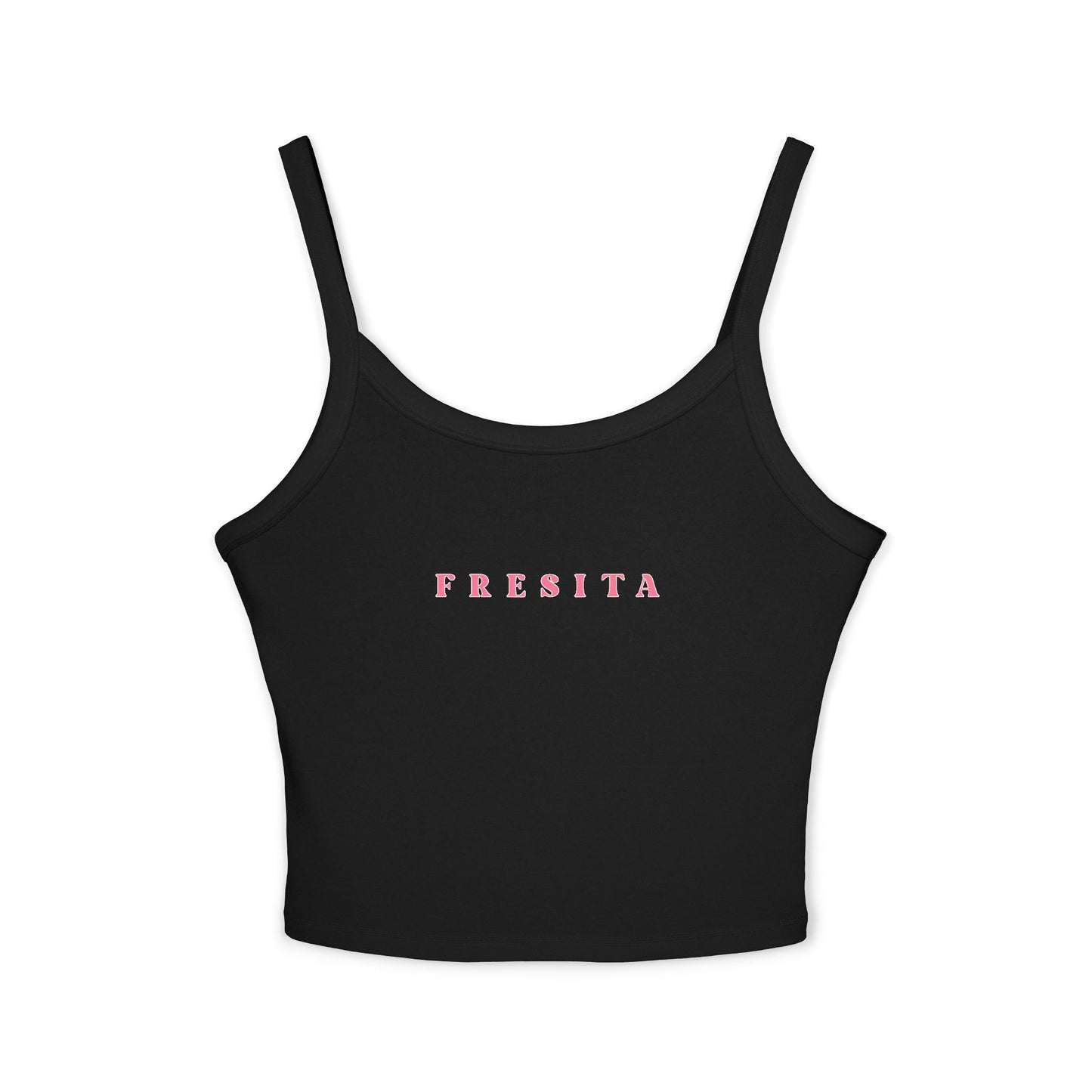 "Fresita" Women's Spaghetti Strap Tank Top l Cute Summer Top, Casual Wear