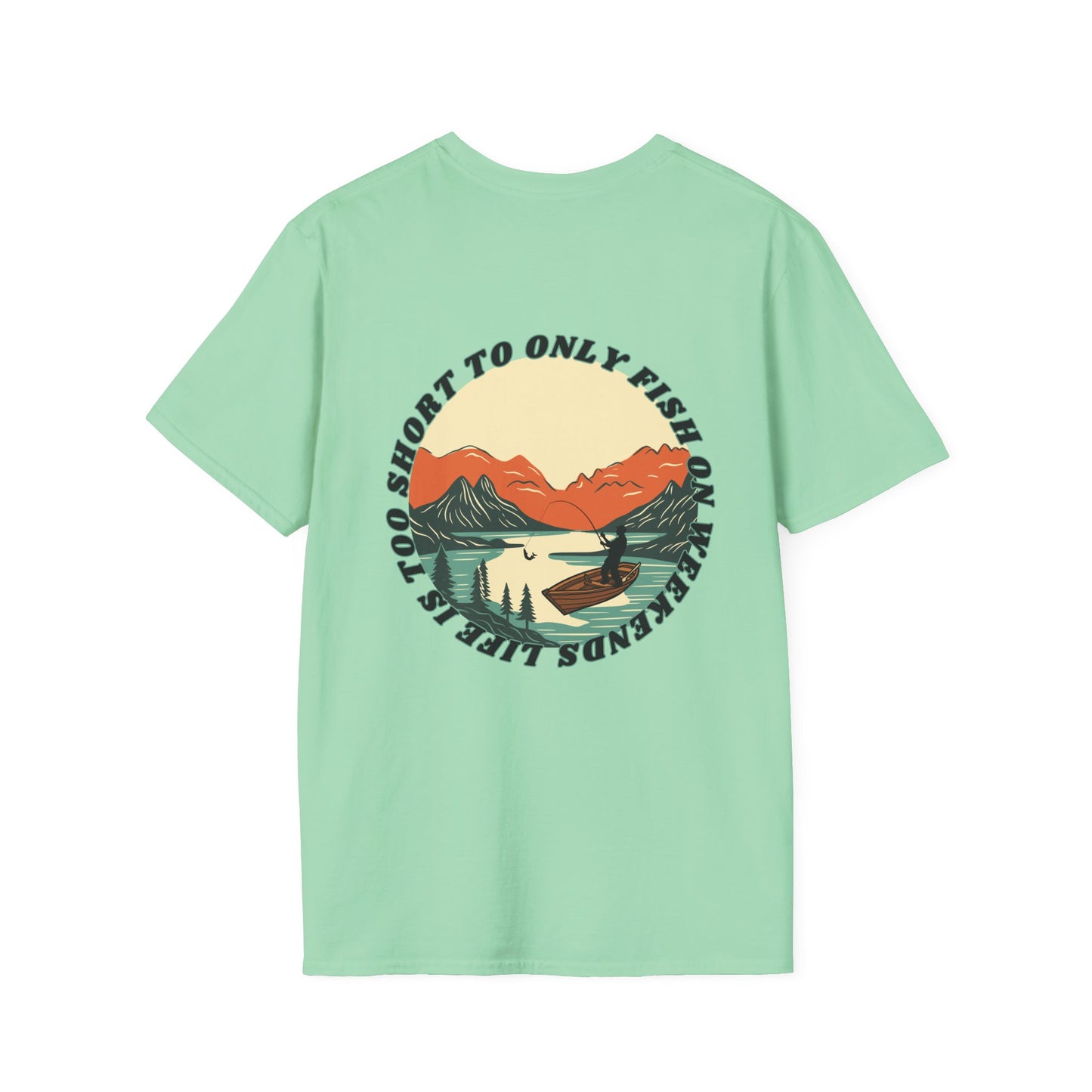 Nature Lover’s Fishing T-Shirt - Perfect for Outdoor Adventures, Gift for Fishermen, Eco-Friendly Tee, Camping Apparel, Great for Dad