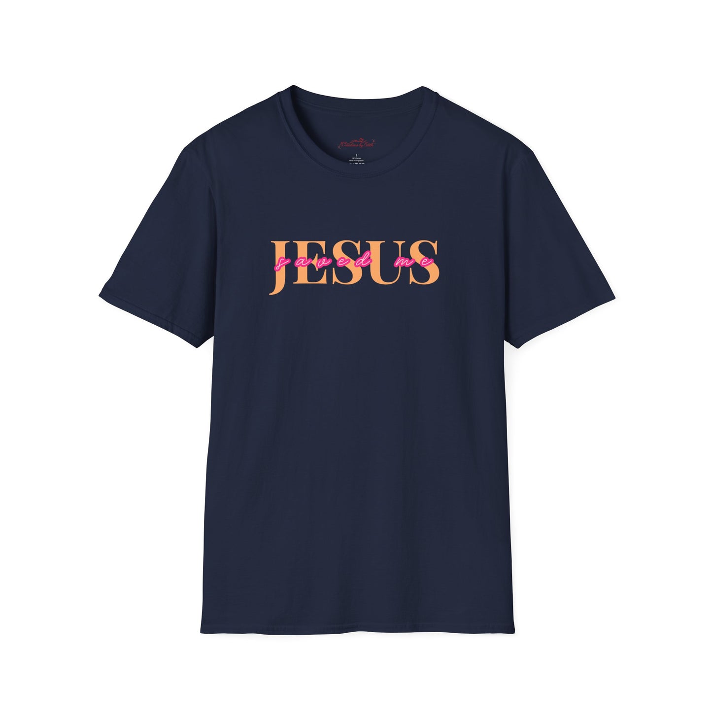 "Jesus Saved Me" - Soft Style T-Shirt l Perfect for Everyday Wear