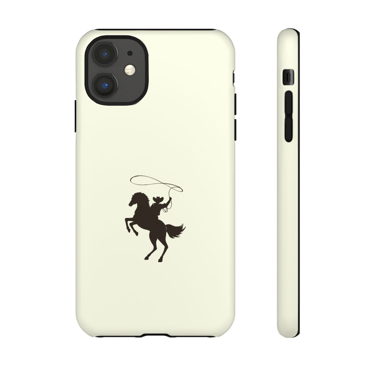 iPHONE Western Horse Rider Phone Case l Durable Phone Cover, Cowboy Style, Tough Case