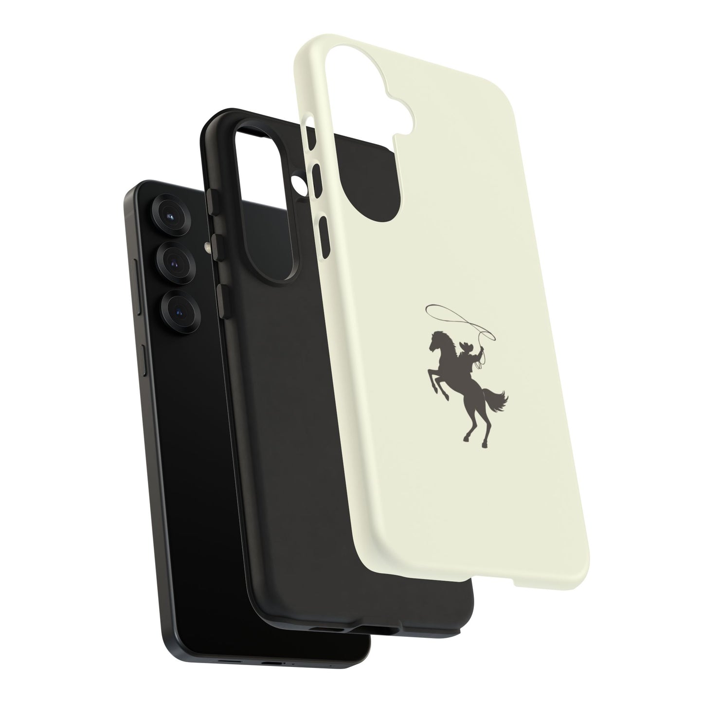 SAMSUNG Western Horse Rider Phone Case l Durable Phone Cover, Cowboy Style, Tough Case