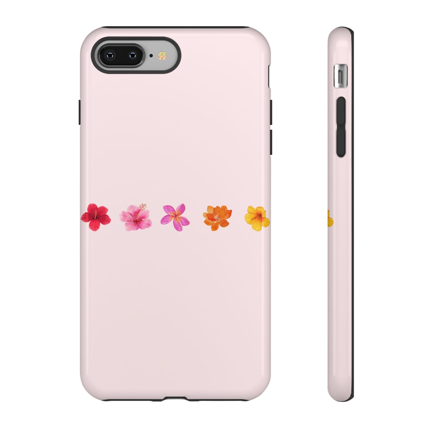 iPHONE Flower-Patterned Phone Case l Tough Cases for Women