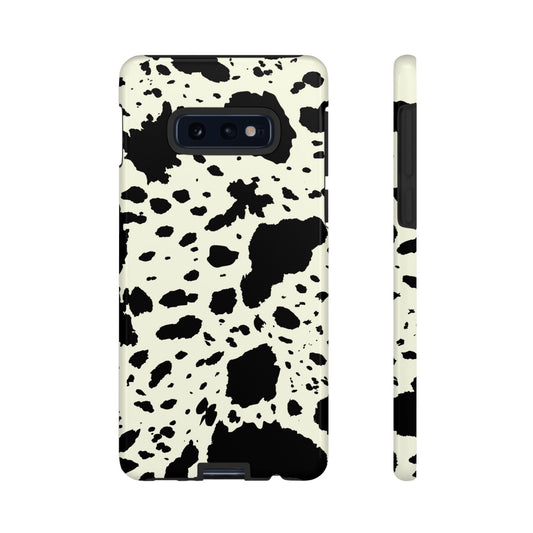 SAMSUNG Cow Print Tough Phone Cases l Durable Protection