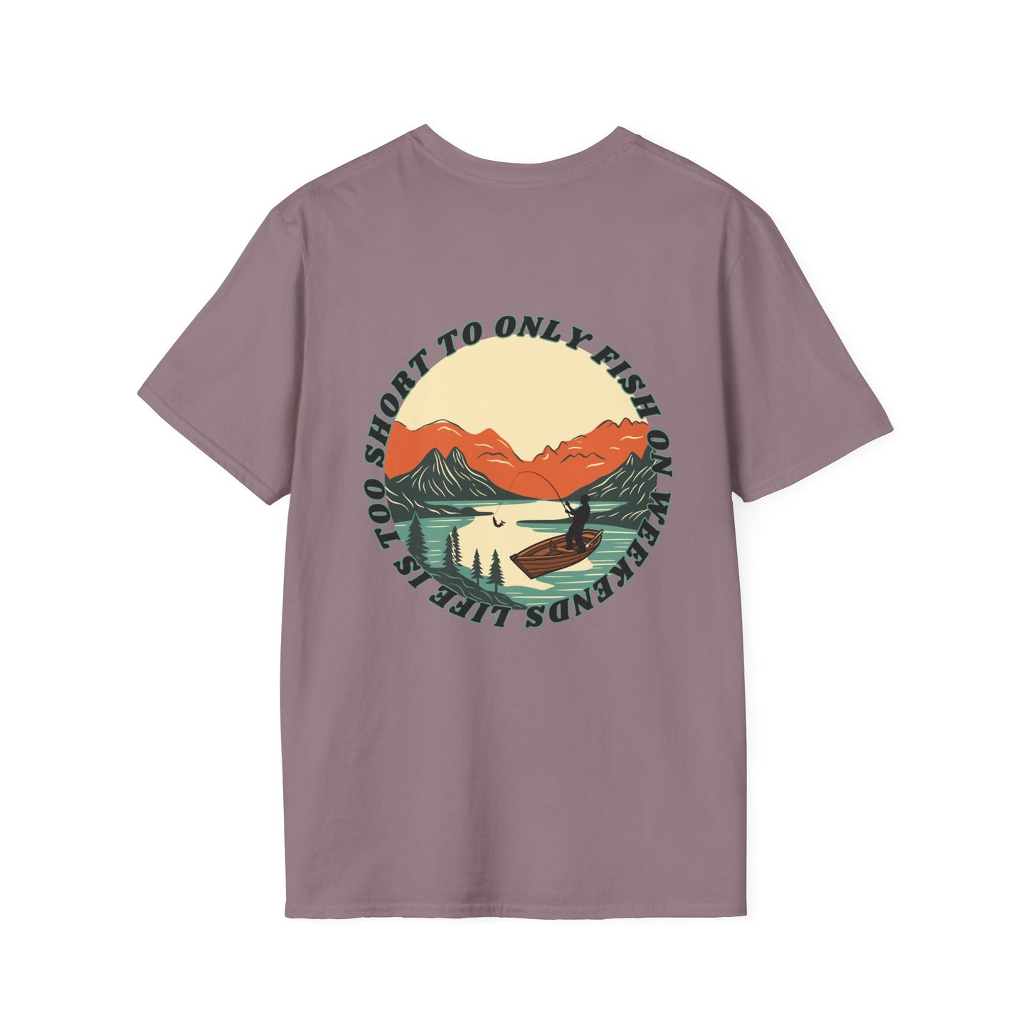 Nature Lover’s Fishing T-Shirt - Perfect for Outdoor Adventures, Gift for Fishermen, Eco-Friendly Tee, Camping Apparel, Great for Dad