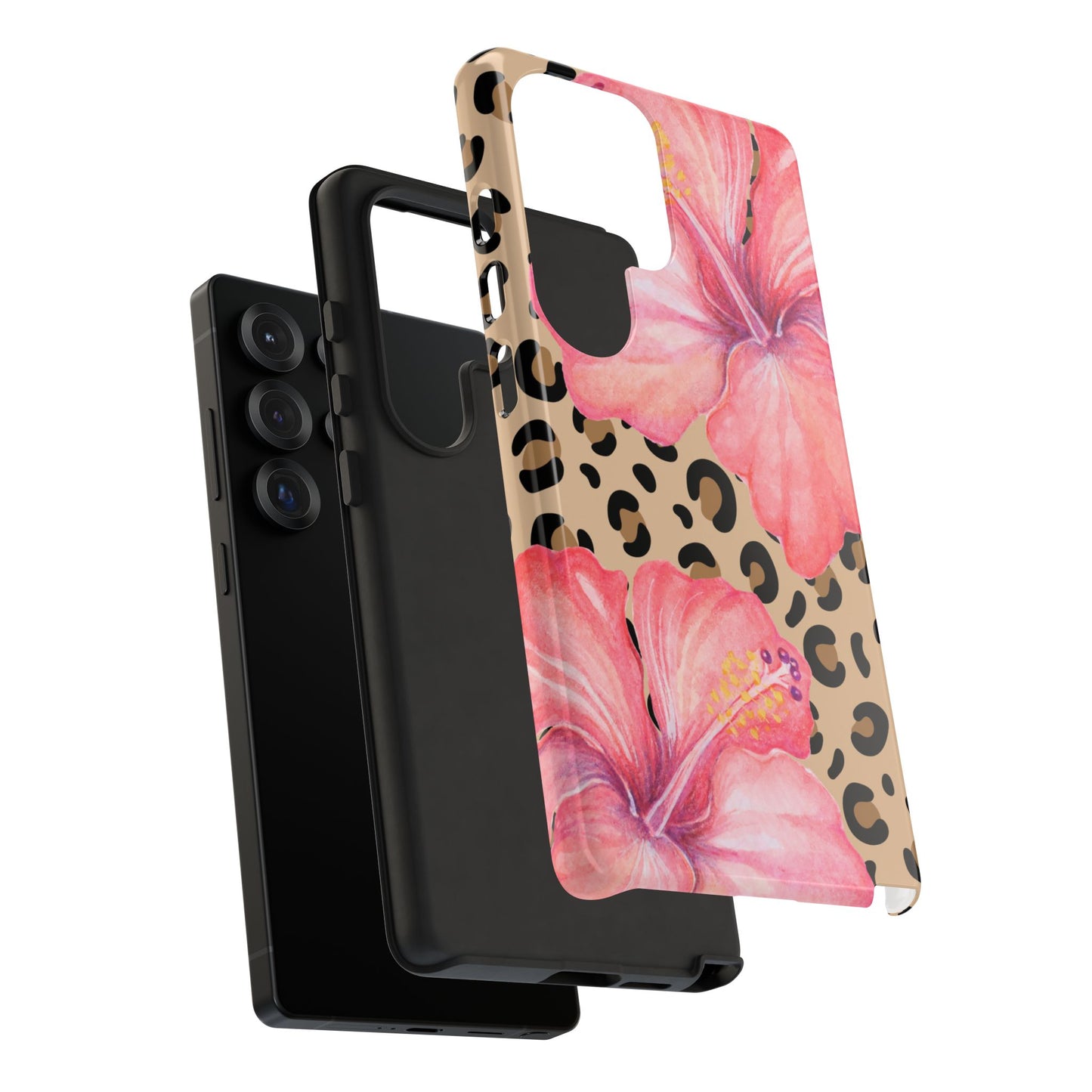 Leopard and Hibiscus SAMSUNG Tough Cases l Perfect for the Summer