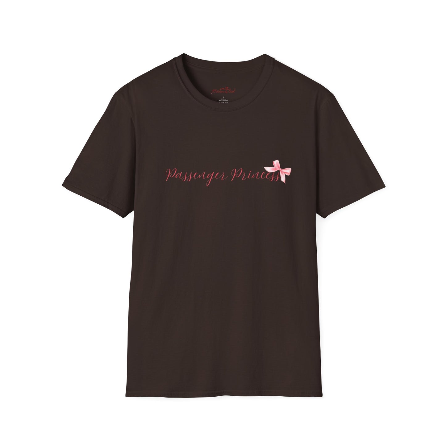 "Passenger Princess" Softstyle T-Shirt - Cute Graphic Tee for Casual Vibes
