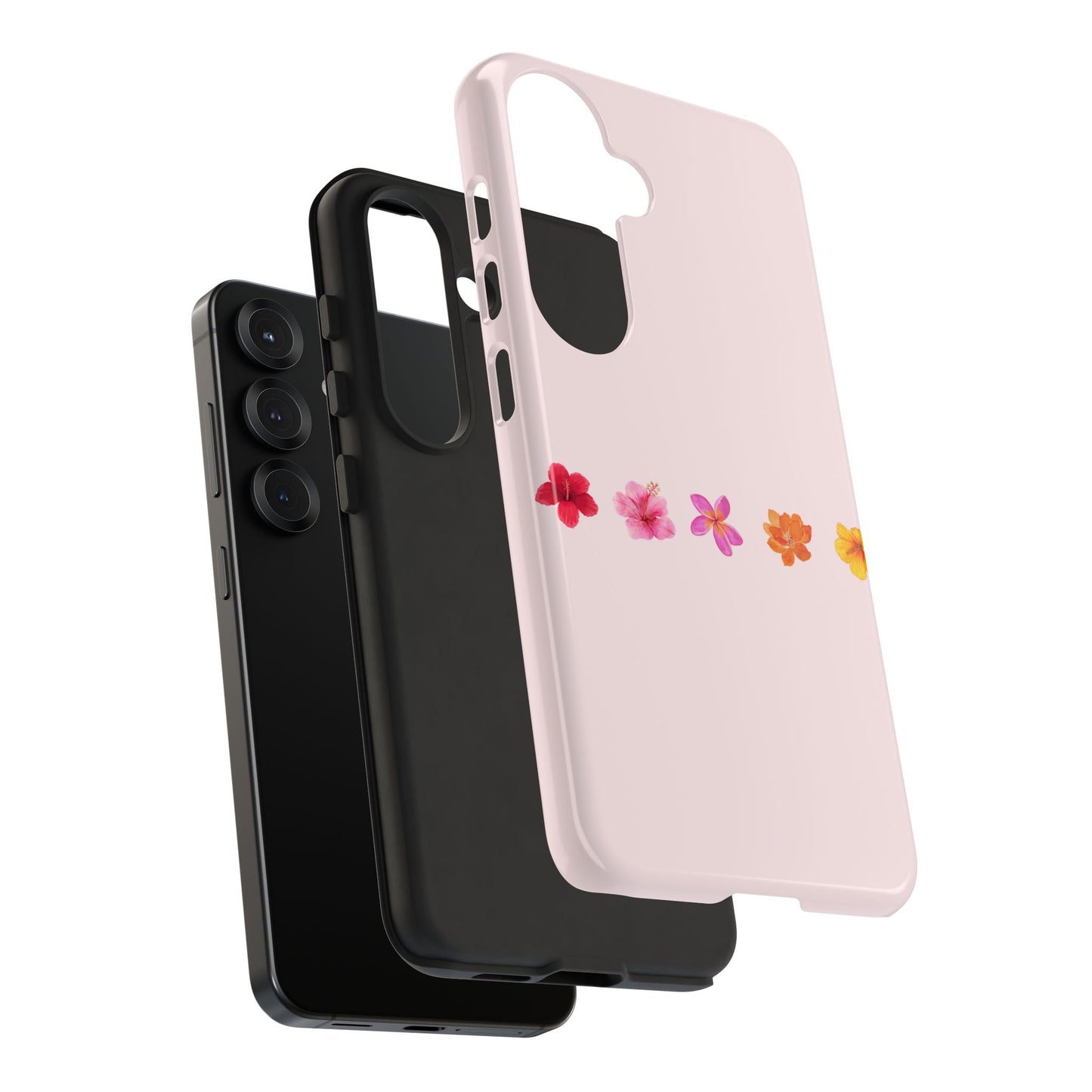 SAMSUNG Flower-Patterned Phone Case l Tough Cases for Women