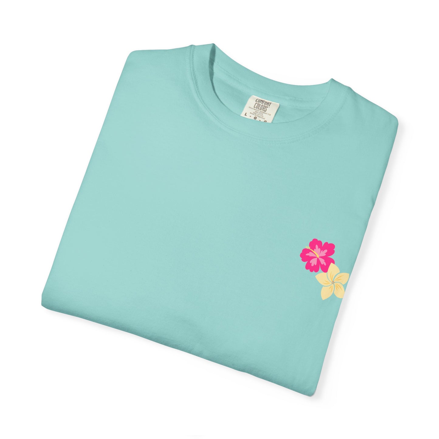 T-Shirt with Floral Print l Cheery Apparel for Summer, Casual Style