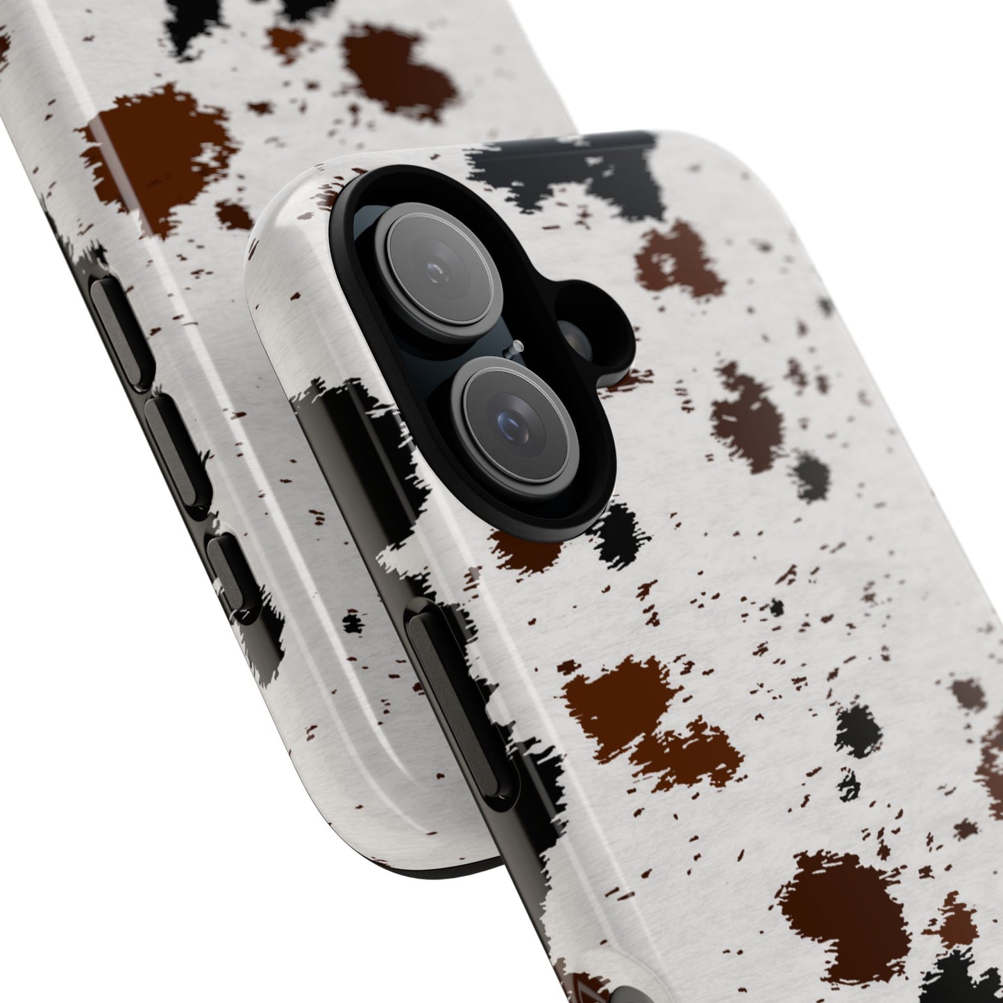 iPHONE Cow Print Tough Phone Case l GIFT FOR HIM AND HER