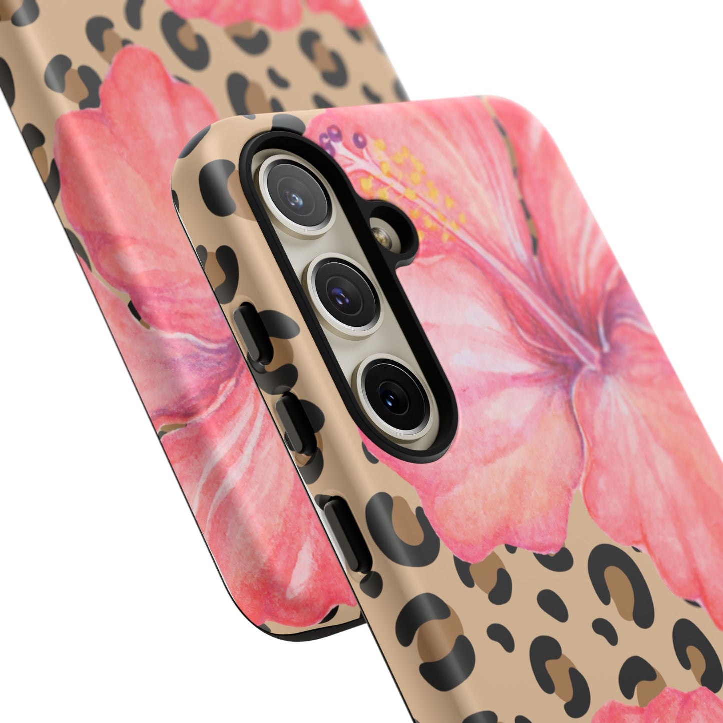 Leopard and Hibiscus SAMSUNG Tough Cases l Perfect for the Summer