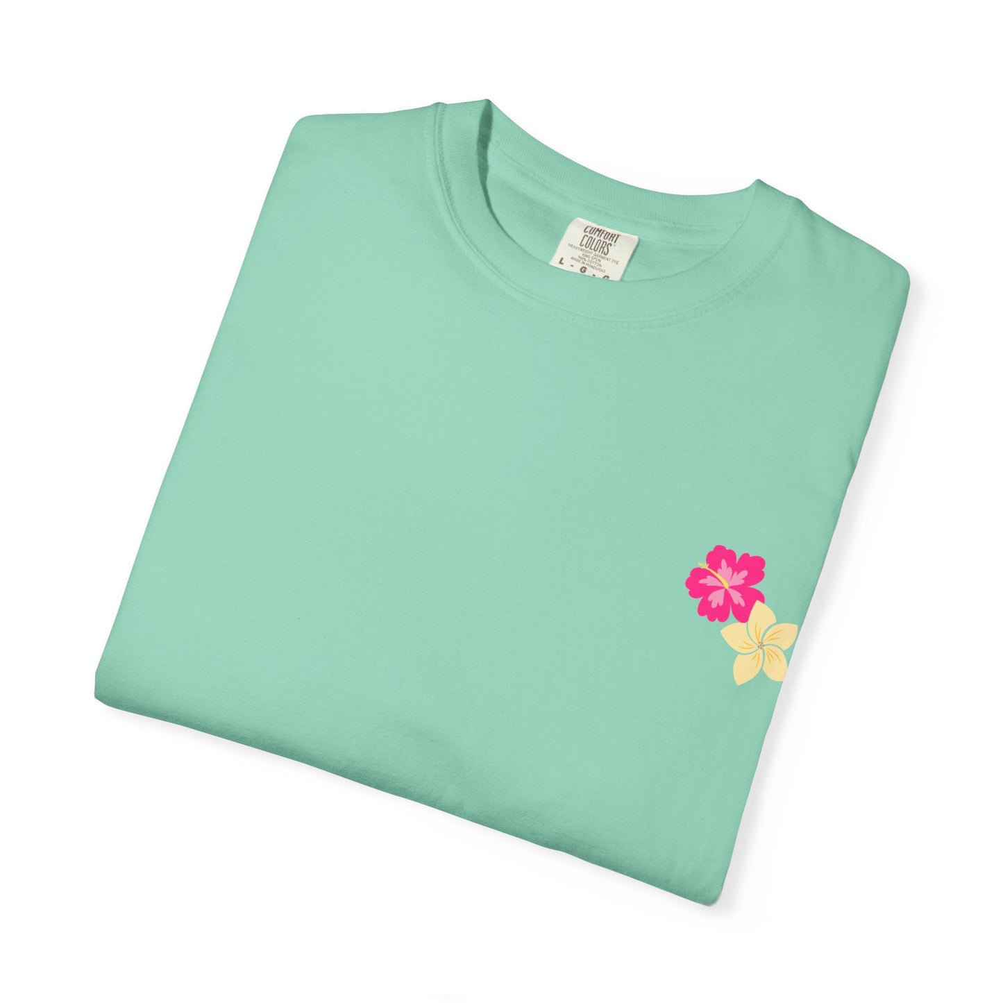 T-Shirt with Floral Print l Cheery Apparel for Summer, Casual Style