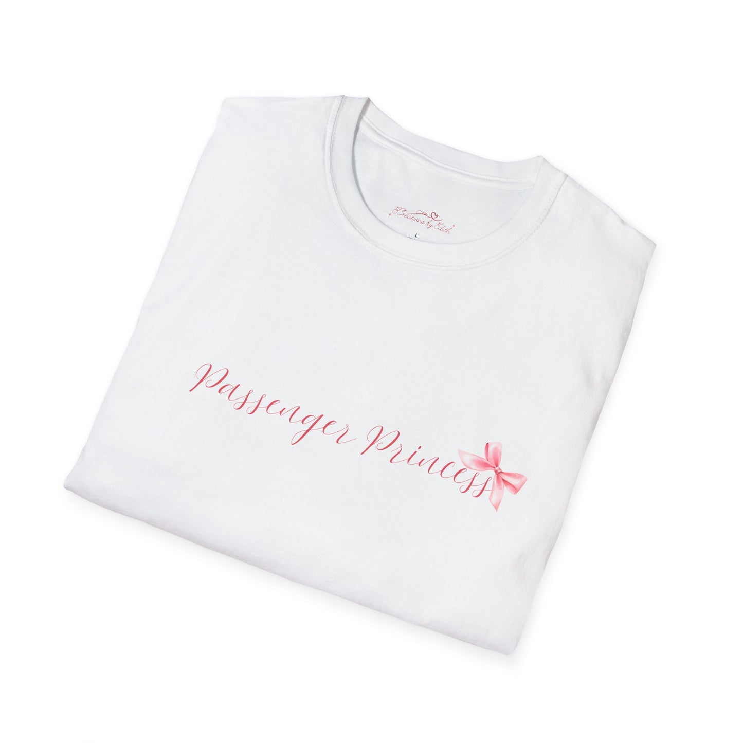 "Passenger Princess" Softstyle T-Shirt - Cute Graphic Tee for Casual Vibes