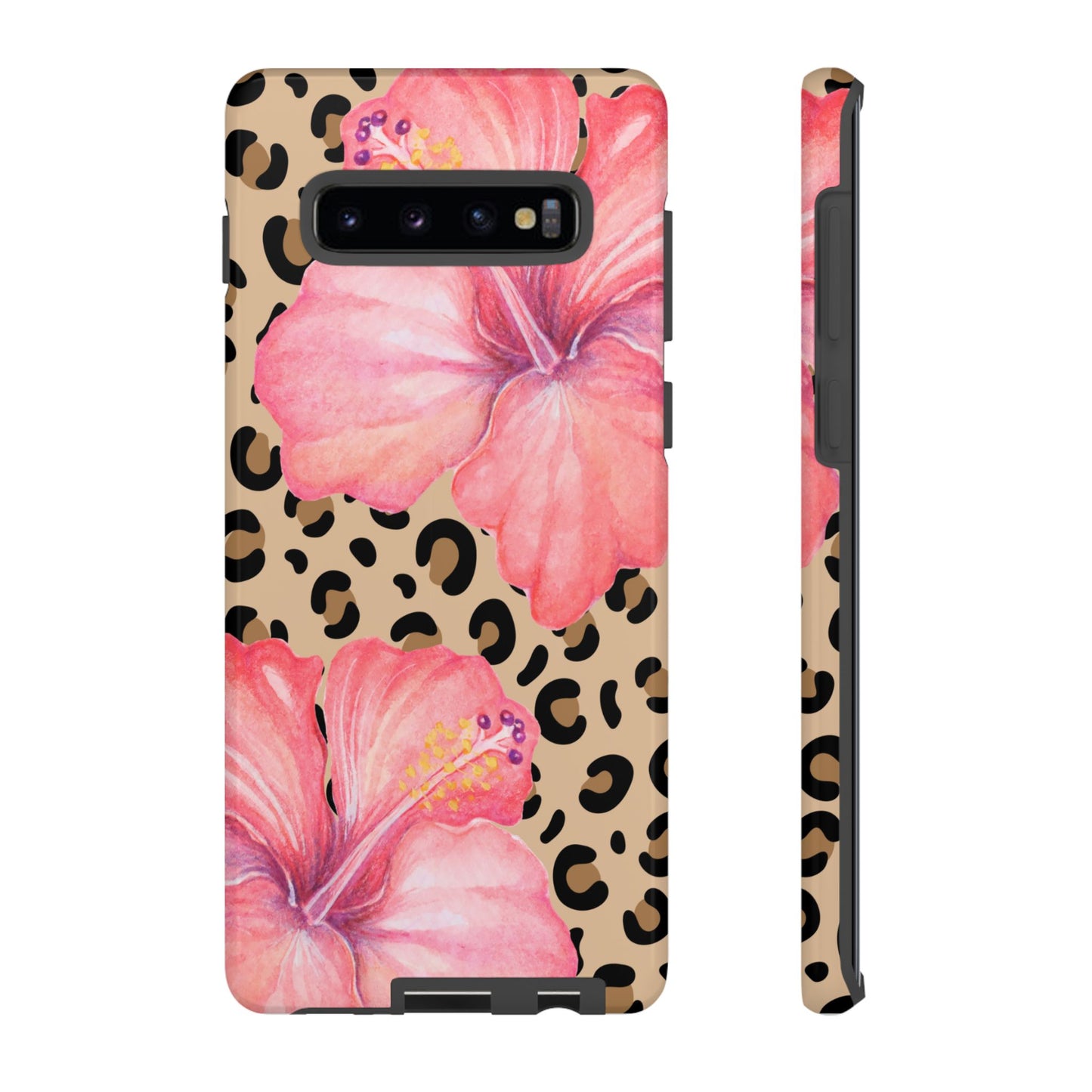 Leopard and Hibiscus SAMSUNG Tough Cases l Perfect for the Summer