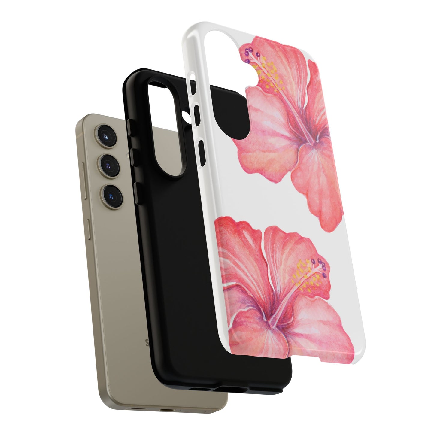 SAMSUNG Hibiscus Tough Case l Summer Vibe Mobile Case