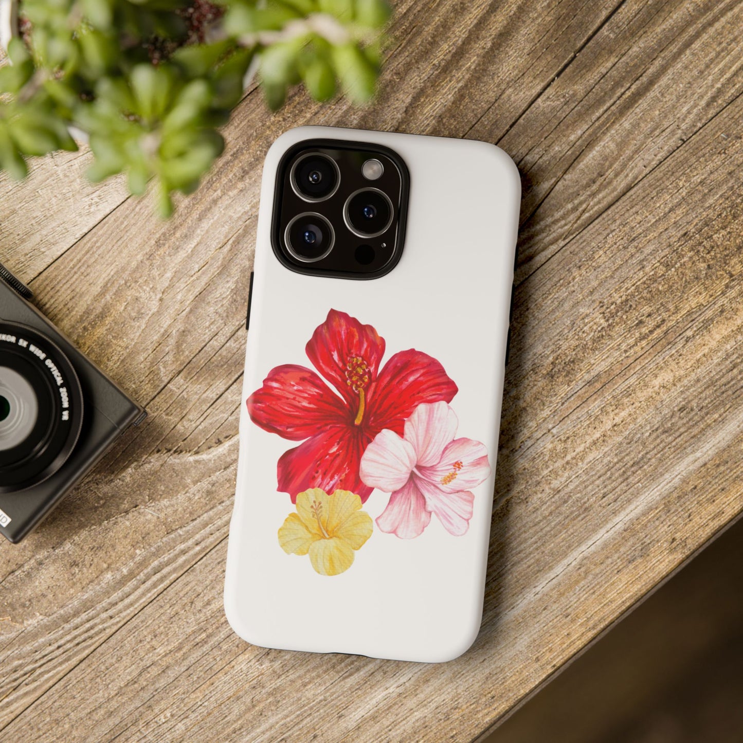iPHONE Hibiscus Tough Cases l Tropical Vibe