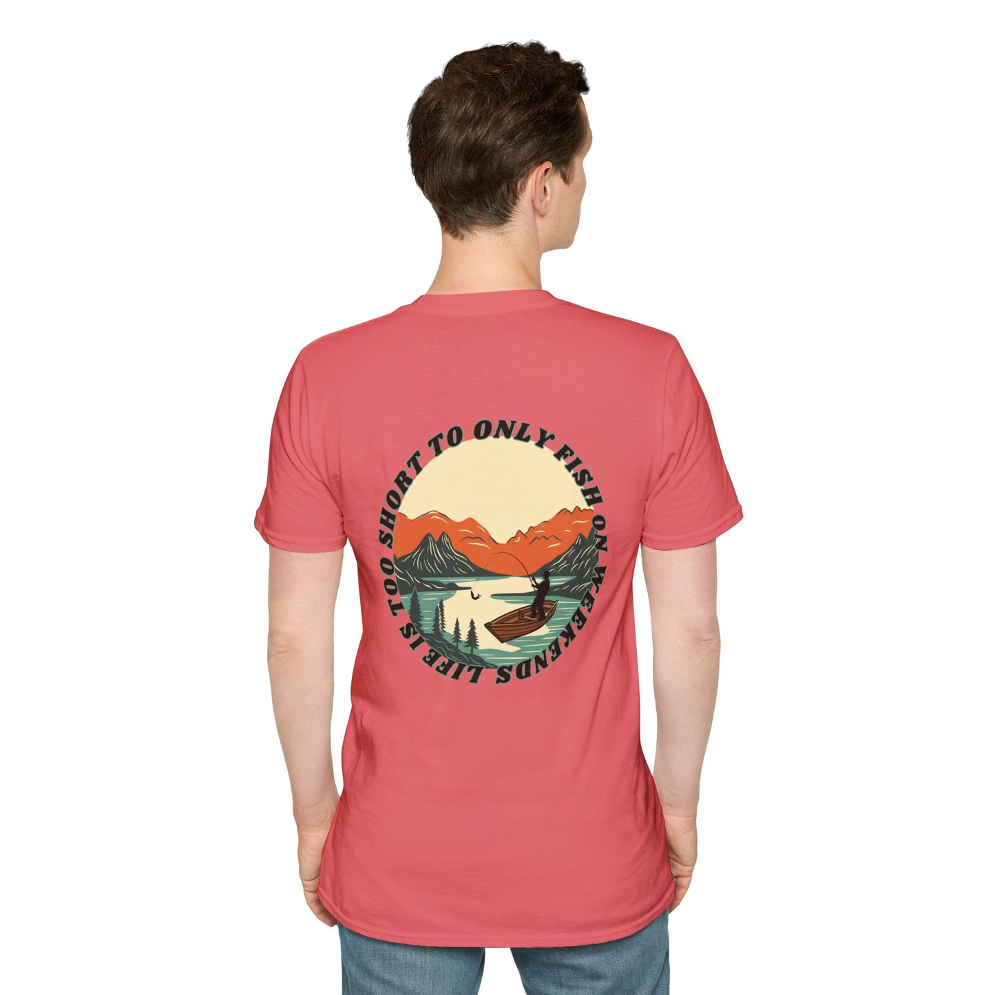 Nature Lover’s Fishing T-Shirt - Perfect for Outdoor Adventures, Gift for Fishermen, Eco-Friendly Tee, Camping Apparel, Great for Dad
