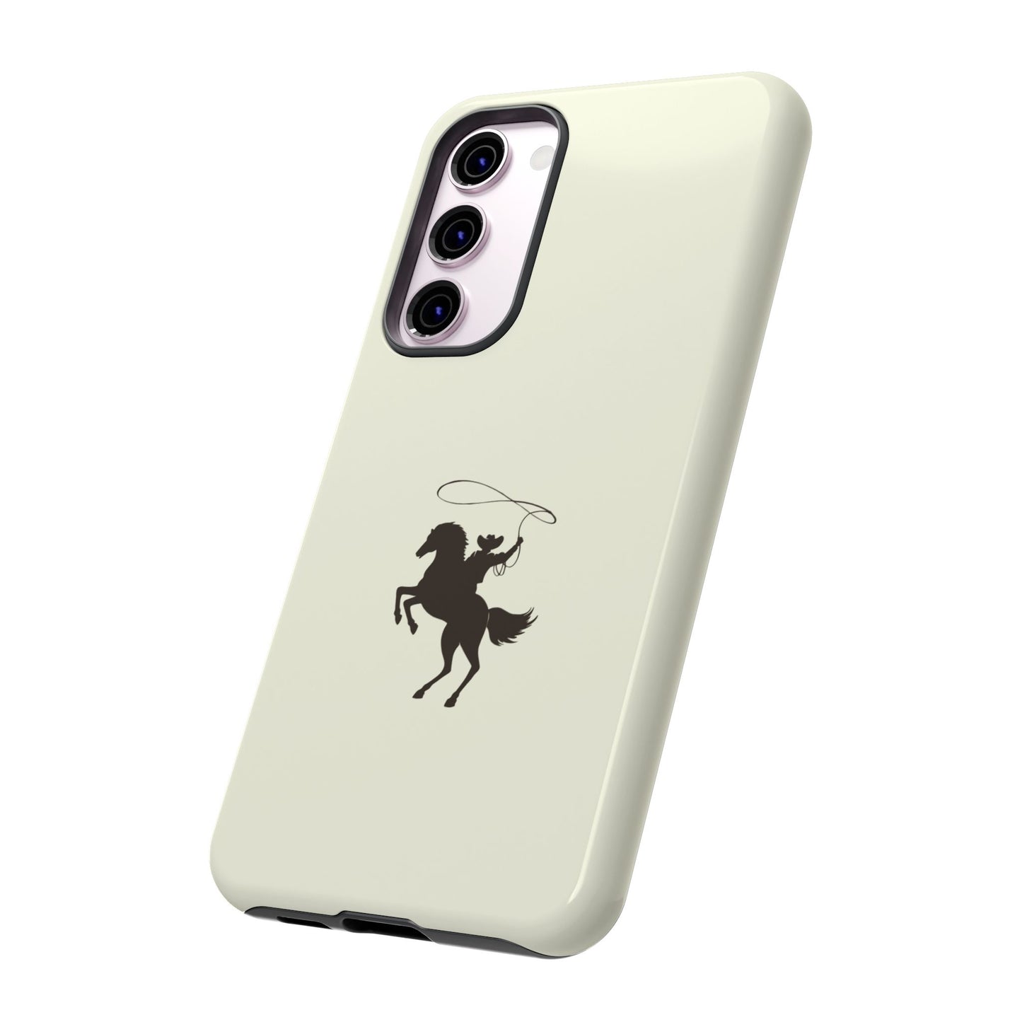 SAMSUNG Western Horse Rider Phone Case l Durable Phone Cover, Cowboy Style, Tough Case