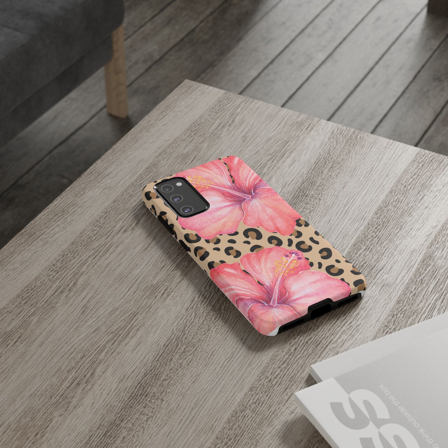 Leopard and Hibiscus SAMSUNG Tough Cases l Perfect for the Summer
