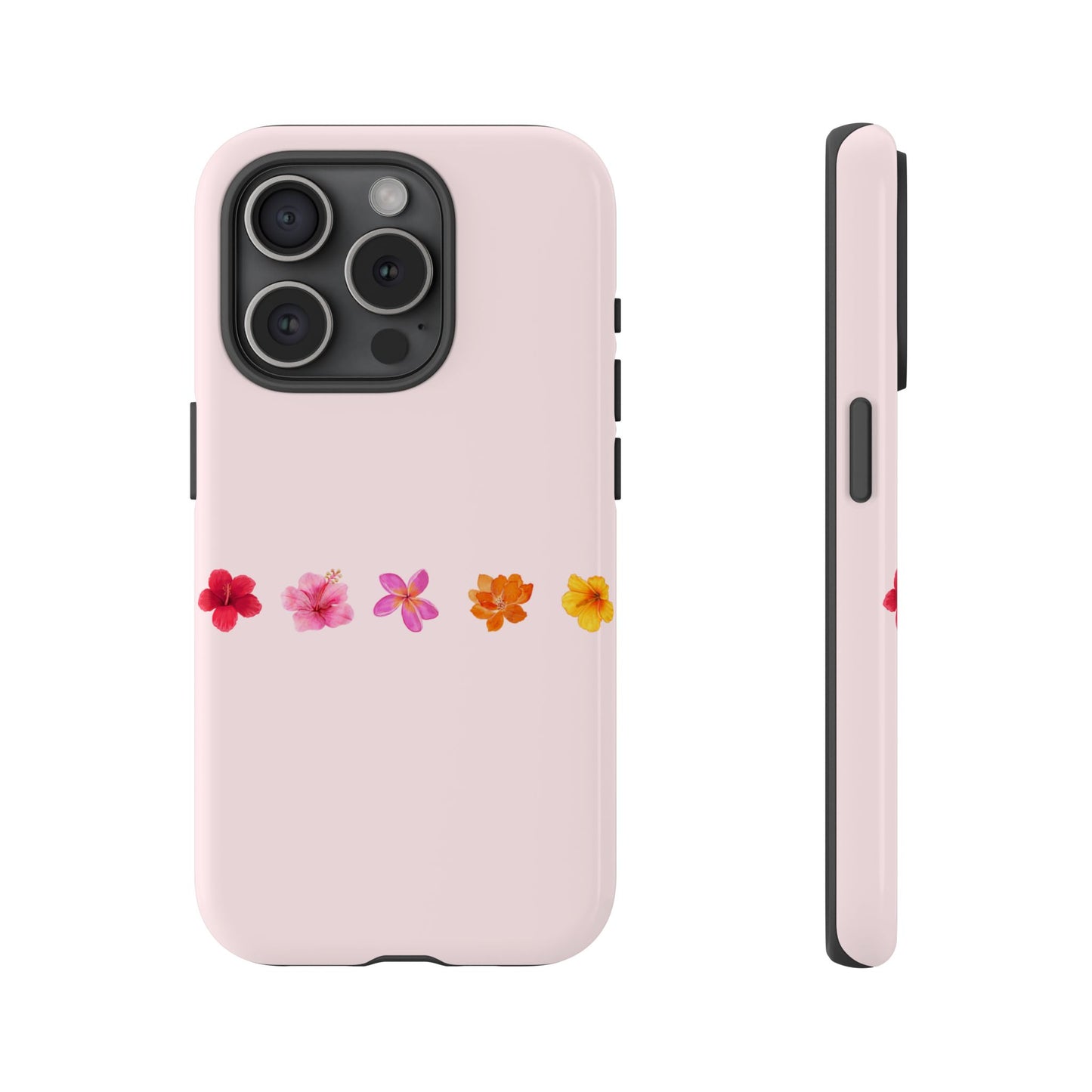 iPHONE Flower-Patterned Phone Case l Tough Cases for Women