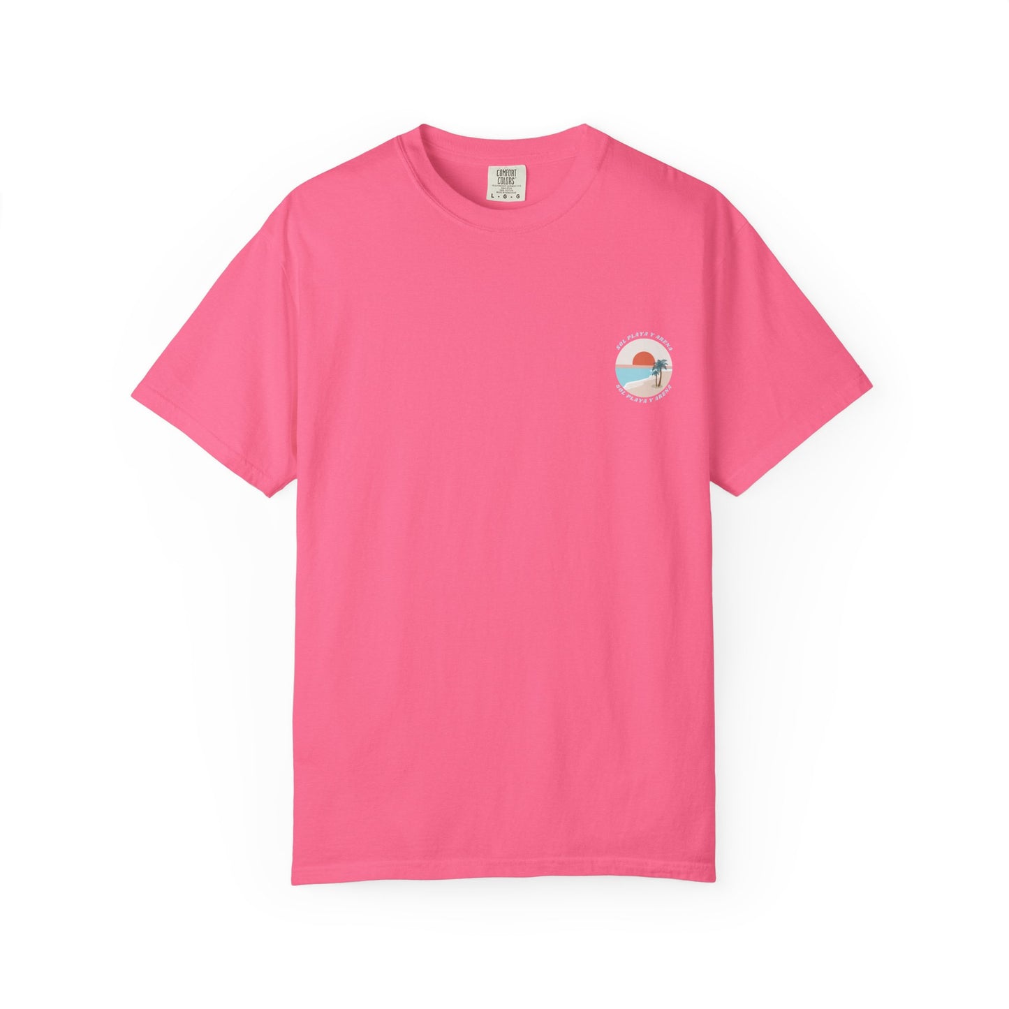 "Sol, Playa, y Arena" Beach Vibe T-Shirt Summer Apparel l Unisex Casual Wear