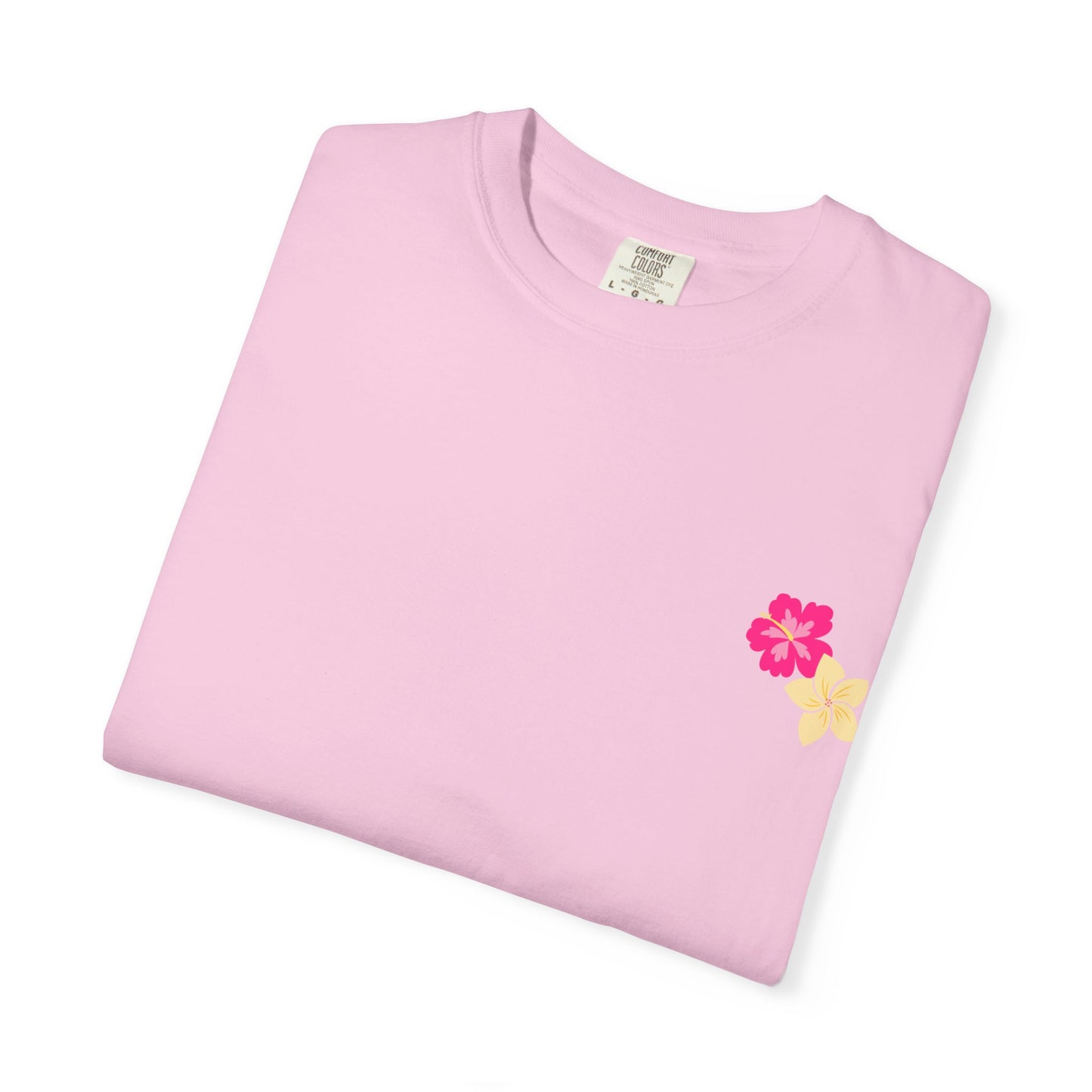 T-Shirt with Floral Print l Cheery Apparel for Summer, Casual Style