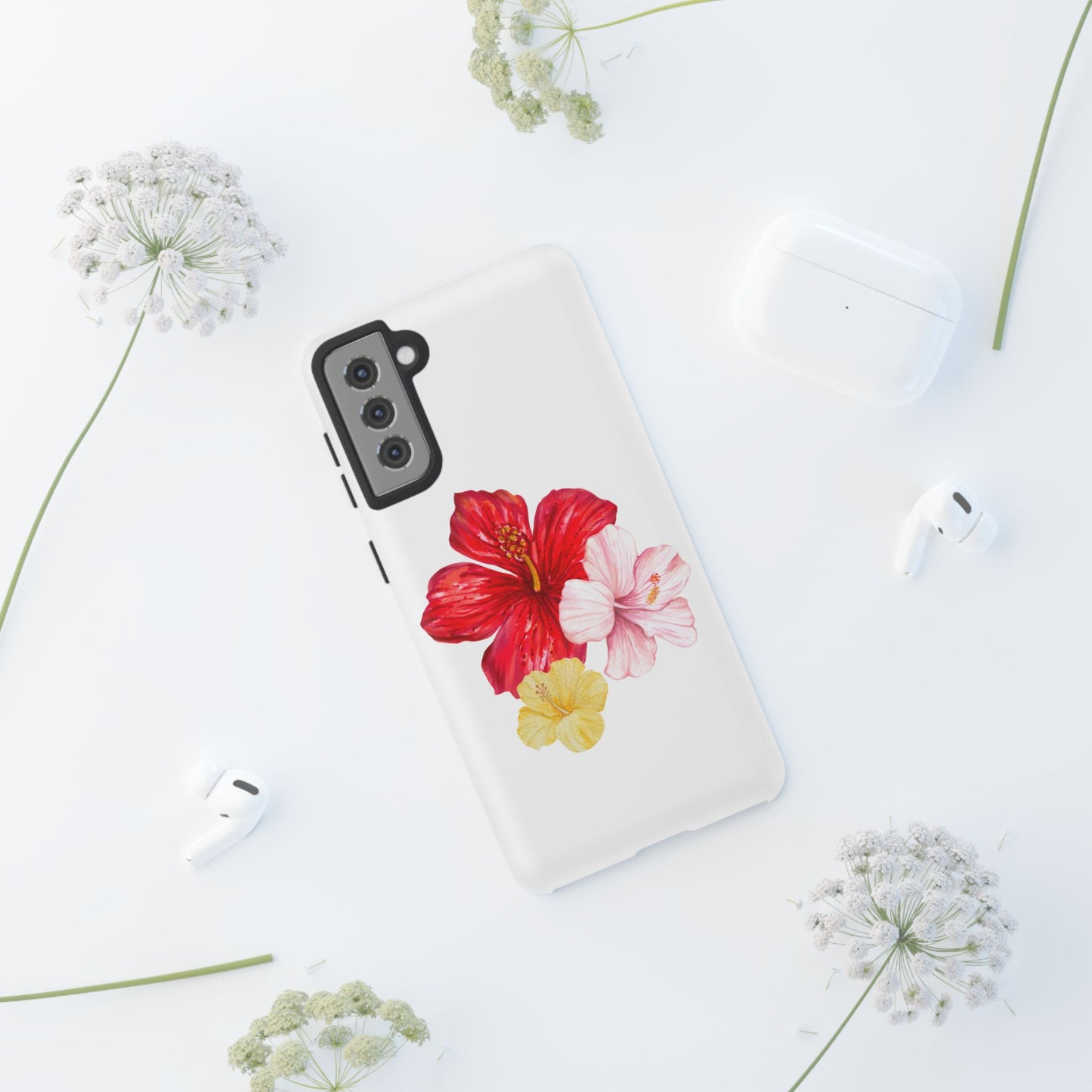 SAMSUNG Hibiscus Tough Cases l Tropical Vibe