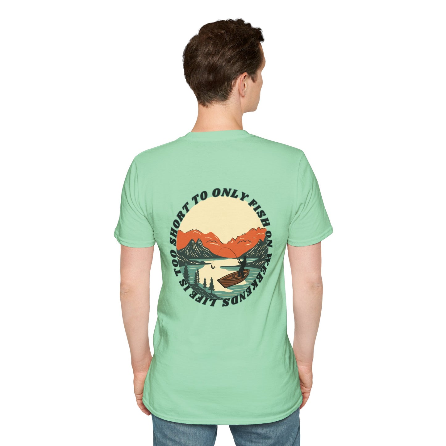 Nature Lover’s Fishing T-Shirt - Perfect for Outdoor Adventures, Gift for Fishermen, Eco-Friendly Tee, Camping Apparel, Great for Dad