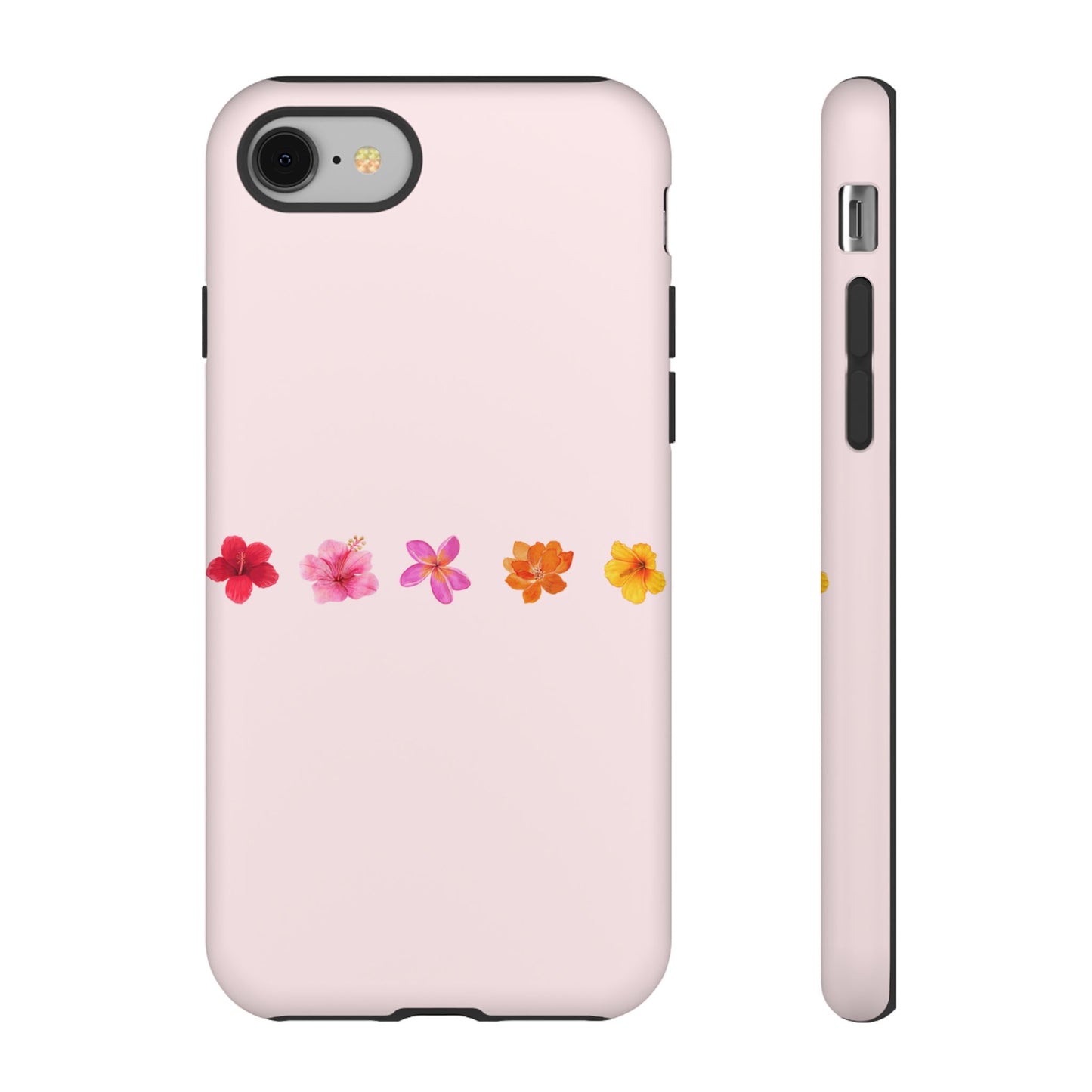 iPHONE Flower-Patterned Phone Case l Tough Cases for Women